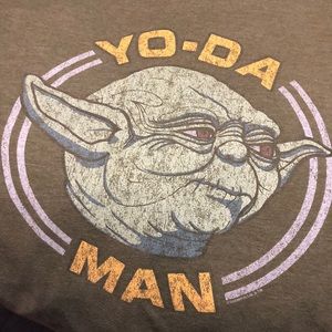 Yo-da man green T-shirt (XXL)